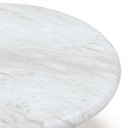 Juju Faux Marble Indoor/Outdoor Round Coffee Table (24"-32")