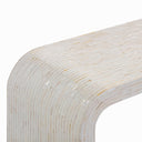 Opus 43" Cream Capiz Shell Console Table