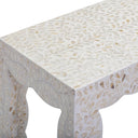 Piara 43" Natural Capiz Shell Console Table