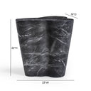Slab Concrete Indoor/Outdoor Side Table (18"-22")