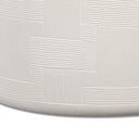 Suraya 55" Indoor/Outdoor Concrete Rounded Coffee Table