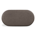 Suraya 55" Indoor/Outdoor Concrete Rounded Coffee Table