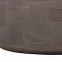 Suraya 55" Indoor/Outdoor Concrete Rounded Coffee Table
