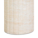 Blossom Washed Faux Travertine Indoor/Outdoor Concrete Side Table