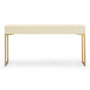 Pesce 59" Faux Shagreen 3-Drawer Console Table