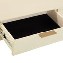 Pesce 59" Faux Shagreen 3-Drawer Console Table