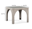 Tomlin 35" Square Mahjong Table