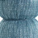 Tomlin Ruched Performance Fabric Game Ottoman