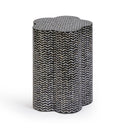 Truffle Black Mother of Pearl Shell Side Table