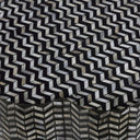 Truffle Black Mother of Pearl Shell Side Table