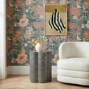 Truffle Black Mother of Pearl Shell Side Table