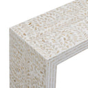 Cyprus 47" Cream Capiz Shell Console Table