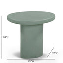 Jade Concrete Indoor/Outdoor Side Table