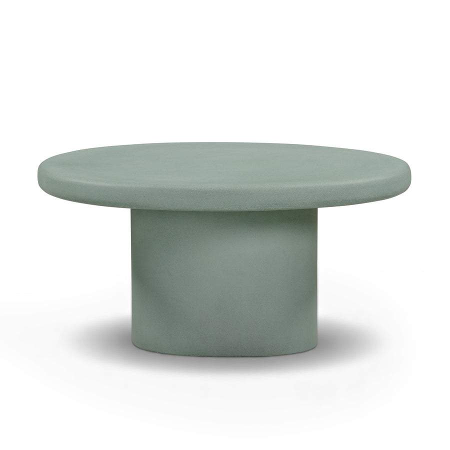 Jade Concrete Indoor/Outdoor Coffee Table (28"-34")
