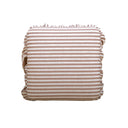 Gertrude Striped Performance Linen Skirted Ottoman