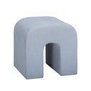 Desi Performance Velvet Ottoman