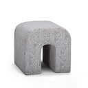 Desi Woven Performance Fabric Ottoman