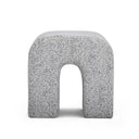 Desi Woven Performance Fabric Ottoman