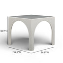 Tomlin 35" Square Mahjong Table