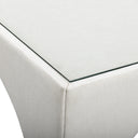 Tomlin Performance Chenille Game Table and Two Ottomans Set