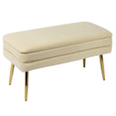 Ziva 31" Velvet Storage Bench