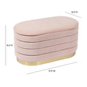 Lillian 31.5" Performance Velvet Storage Bench