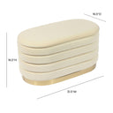 Lillian 31.5" Performance Velvet Storage Bench