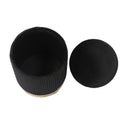 Zoe Performance Velvet Storage Ottoman