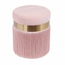 Melody Velvet Tasseled Ottoman