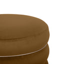 Lakka Performance Velvet Ottoman