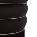 Lakka Performance Velvet Ottoman