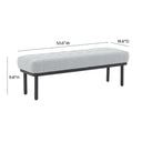 Olivia 53" Performance Boucle Bench