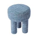 Claire Nubby Performance Fabric Accent Stool