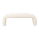 Leigh 56" Performance Velvet Channeled Bench
