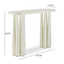 Titan 47" Glossy Console Table by TOV Furniture, view 13