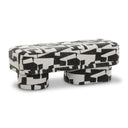 Lena 47" Performance Jacquard Bench