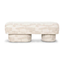 Lena 47" Performance Jacquard Bench