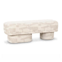 Lena 47" Performance Jacquard Bench