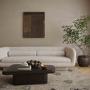 Yoko Black Coffee Table (31.5"-38.6")