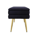 Ziva 31" Velvet Storage Bench