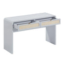 Patty 48" Rattan 2-Drawer Console Desk