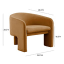 Marla Performance Velvet Accent Chair