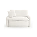 Rachelle Cream Performance Velvet Lounge Chair