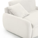 Rachelle Cream Performance Velvet Lounge Chair