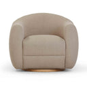 Judy Boucle Swivel Accent Chair