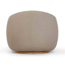 Judy Boucle Swivel Accent Chair