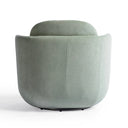 Wolfie Performance Velvet Swivel Accent Chair