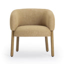 Foxy Textured Performance Fabric Accent Chair