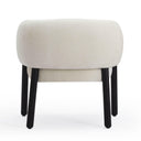 Foxy Cream Performance Basketweave Chenille Accent Chair