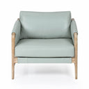 Chakka Contract-Grade Genuine Leather Accent Chair